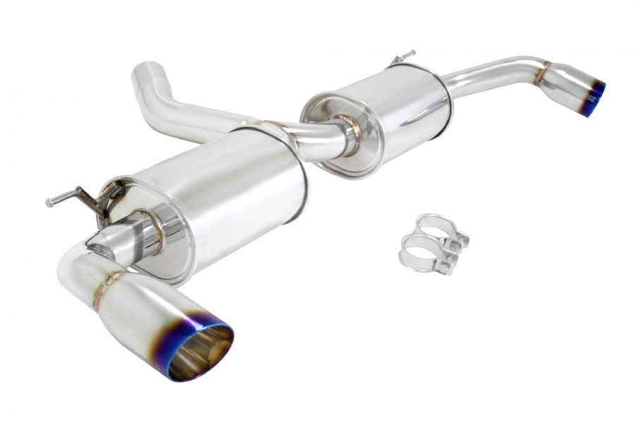 BMW X5 E70 2007-2013 (Exclude M Package) Supremo Exhaust System - Burnt Rolled Tips - MR-ABE-BE70-VO