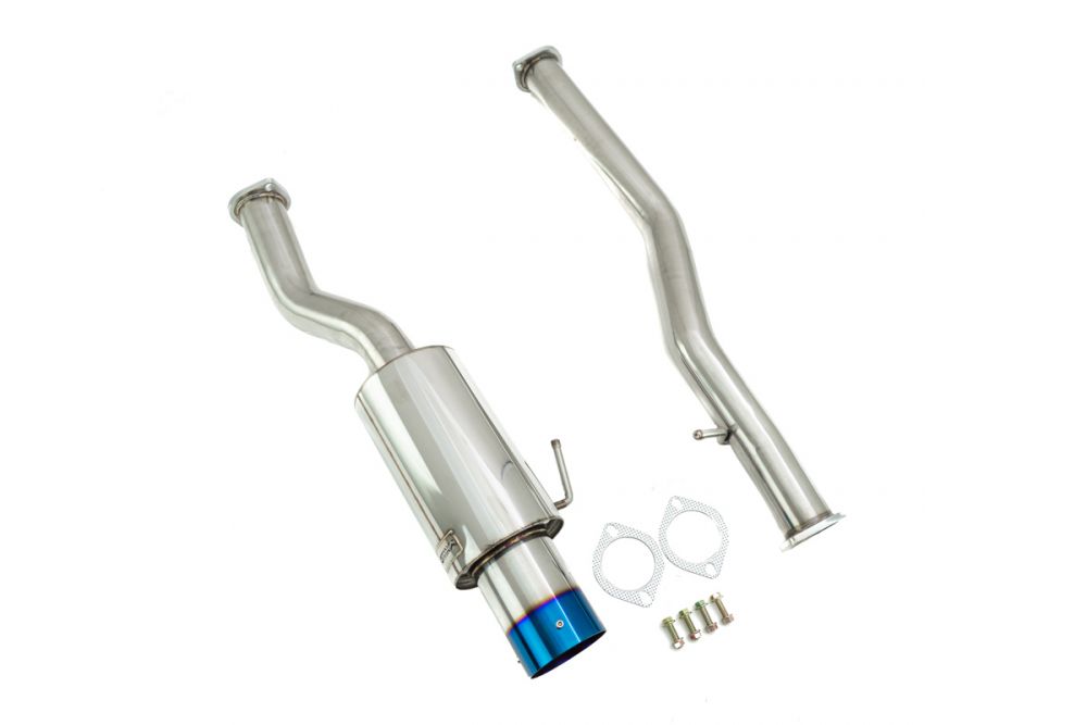 Infiniti G35 03-07 DS Exhaust System - Blue Tip - MR-CBS-N3Z-DS-BT + MR-XT-1618