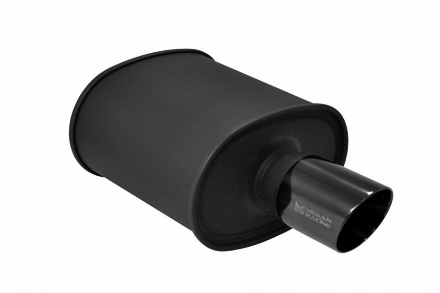 Universal Exhaust M-BC Muffler Black - MR-MU-MBC