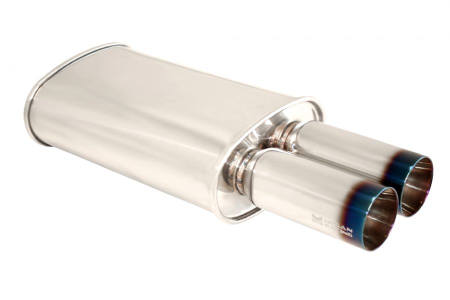 Universal Exhaust M-DT Burnt Tip Muffler - MR-MU-MDT-2