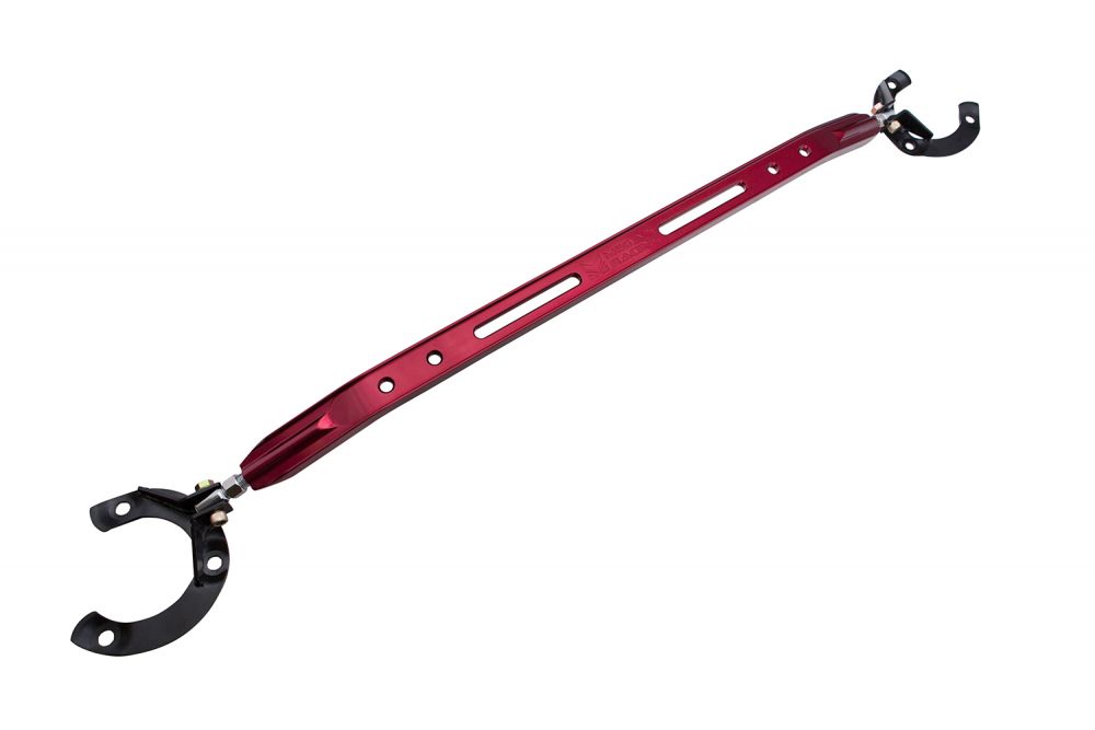 Front Upper Strut Tower Bar for Honda Civic 01-05 (Excludes EX) - Red - MR-SB-HC01FU-R