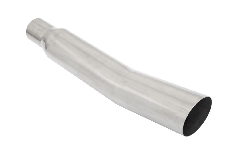 Universal 3" to 4" VIP Exhaust Tips "Blast Pipes" Style - Single - Angled - MR-UT-S4-V2