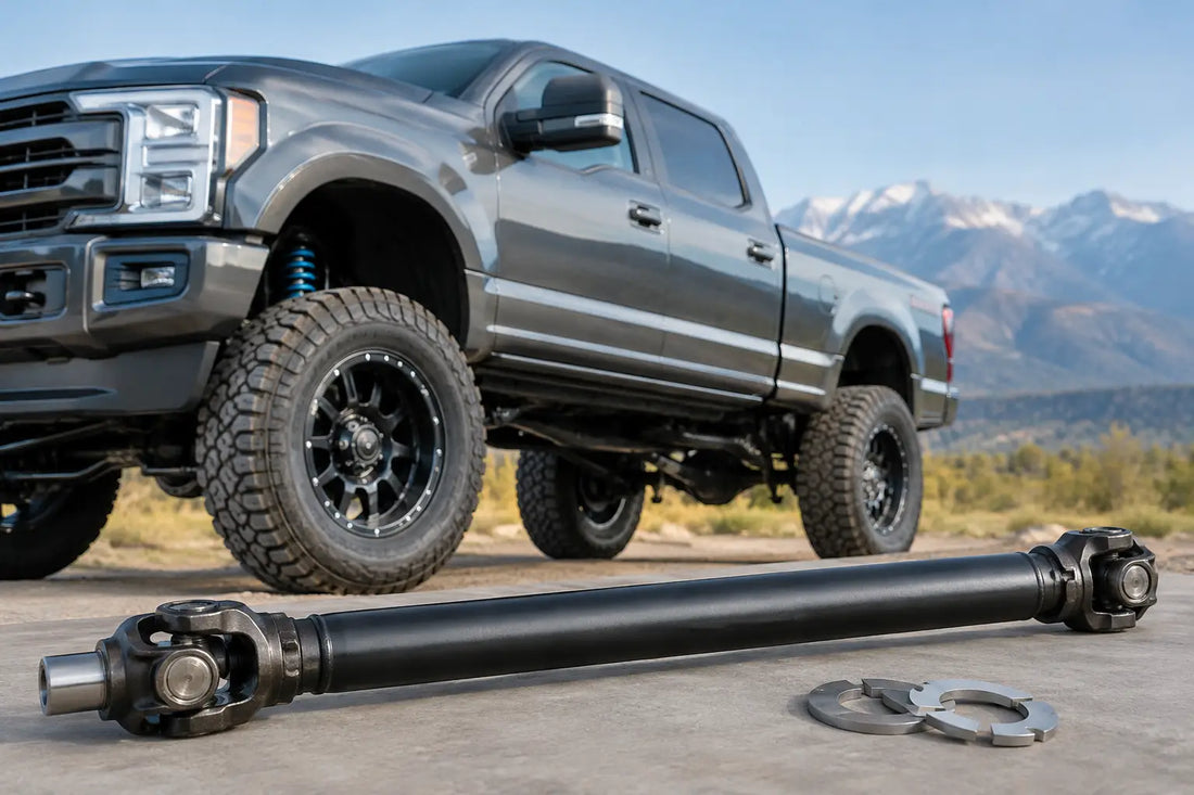Driveshaft Angle Correction Guide for Lifted Trucks