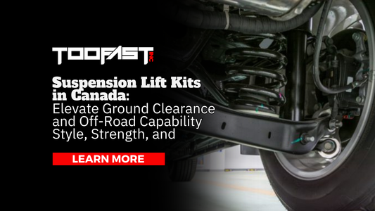 Megan Racing suspension lift kit installed on Toyota Tacoma