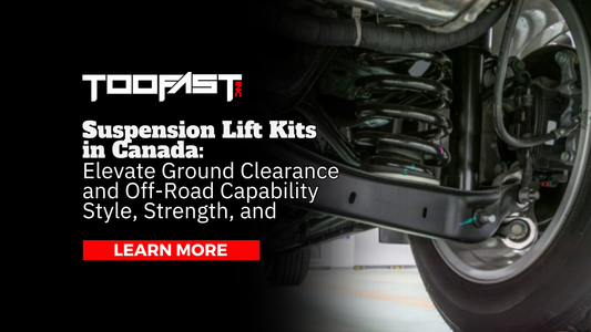 Megan Racing suspension lift kit installed on Toyota Tacoma