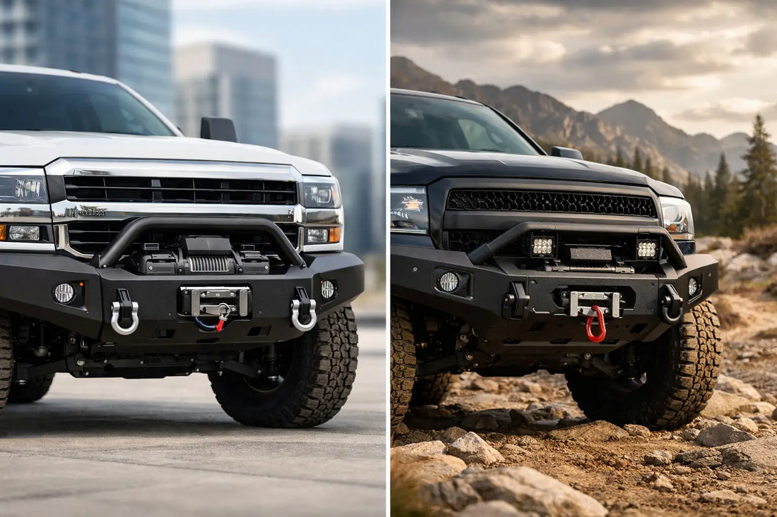 Choosing Truck Bumpers for Work and Trail Use