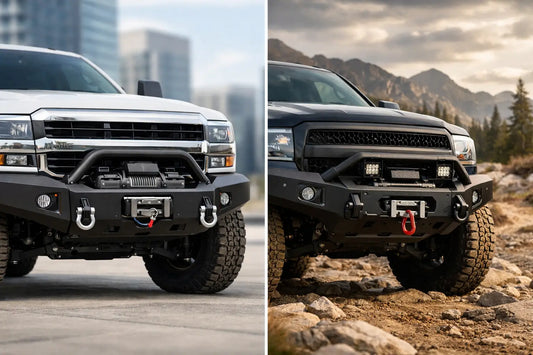 Choosing Truck Bumpers for Work and Trail Use