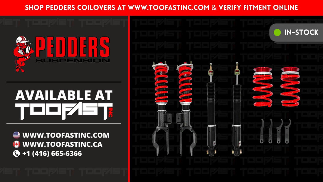 The Pedders Coilover - The Most Innovative Suspension Technology | Too Fast Autoparts | Order Online | Canada & USA Shipping