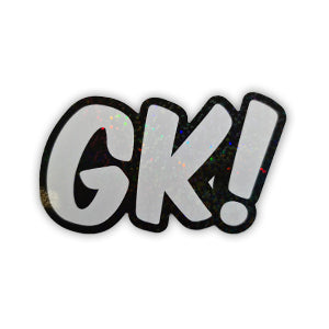 Glitter GK! Sticker