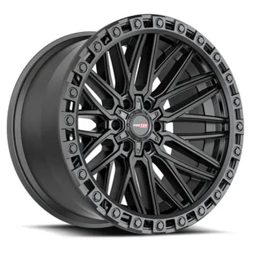 VORTEK Matte Black VRT-608MB 17x9 5x127/5x139.7 Wheels
