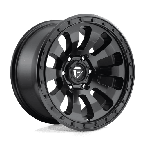 Fuel D630 18x9 6x135 1 MATTE BLACK