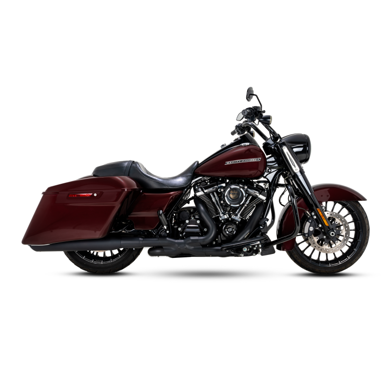 Vance & Hines 17-24 Harley-Davidson Trike Road Glide 3 FreeWheeler FLRT Twin Slash Slip-ons - Black