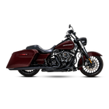 Vance & Hines 17-24 Harley-Davidson Trike Road Glide 3 FreeWheeler FLRT Twin Slash Slip-ons - Black