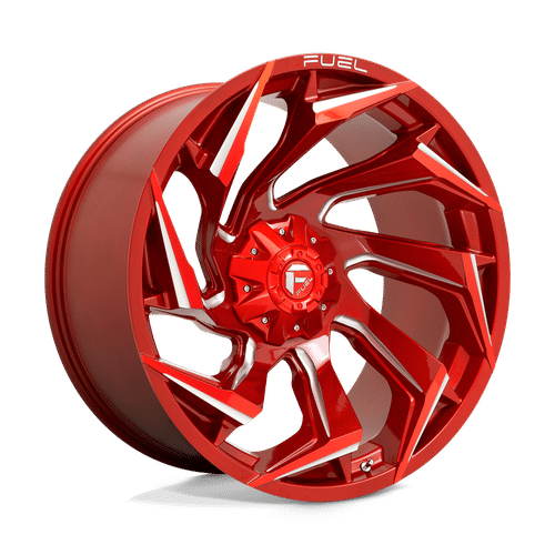 Fuel CANDY RED MILLED D754 24x12 5x127/5x139.7 Wheels