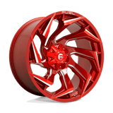 Fuel CANDY RED MILLED D754 24x12 5x127/5x139.7 Wheels