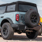 Corsa 21-25 Ford Bronco 2.3L 4-Door 2.75in Cat-Back Dual Rear Exhaust w/ 4in Straight-Cut Black Tips