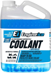 Engine Ice Hi-Performance Motorcycle Coolant + Antifreeze 1/2 Gal