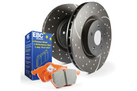 Kits EBC S8 Patins Orangestuff et Rotors GD