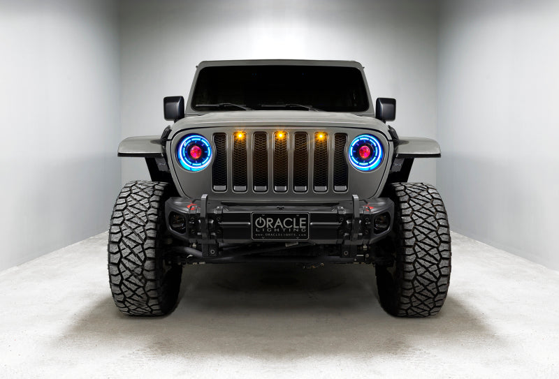 Oracle Oculus Bi-LED Projector Headlights for Jeep JL/Gladiator JT - w/ Simple Cntrl