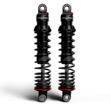 Progressive 91-05 Harley-Davidson Dyna 494 Series Shocks 14.0in Bushing - Black