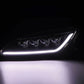 AlphaRex 99-09 Honda S2000 NOVA-Series Projector LED Headlights - Black