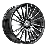 SPEC-1 RACING Gloss Black Machined SP-68BM 17x7.5 5x114.3/5x120 Wheels