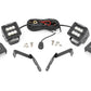 LED Light Kit | Ditch Mount | 2" Black Pair | Flood | Chevy 1500 & Chevy/GMC 2500HD/3500HD (07-14)