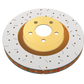 DBA 93-98 Toyota Supra (Non-Turbo Model 2JZGE) Rear Cross Drilled/Slotted 4000 XS Series Rotor
