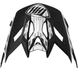 THH Helmets T-42 Bmx Xtreme Visor Mtblkwht