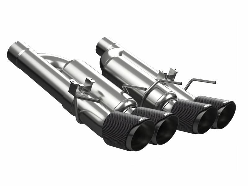 Kooks 09-13 Chevrolet Corvette Z06/ZR1 3in. Valved Axle-Back Exhaust w/ SS Tips