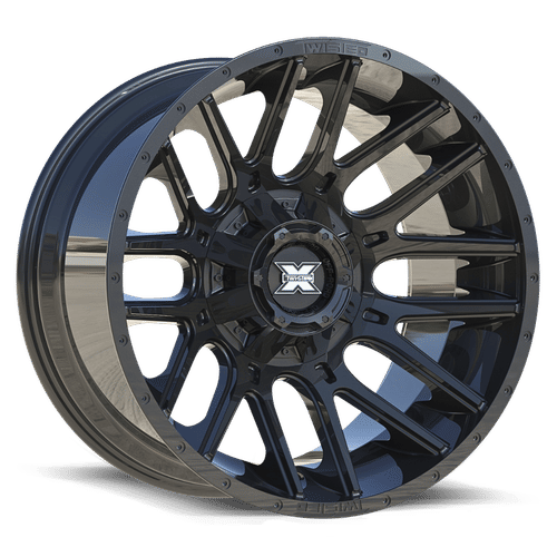 TWISTED OFF-ROAD TW3 Gloss Black 22x12 8x165.1/8x180 Wheels | Offset: -44 | Backspace: 4.75 | Bore: nan