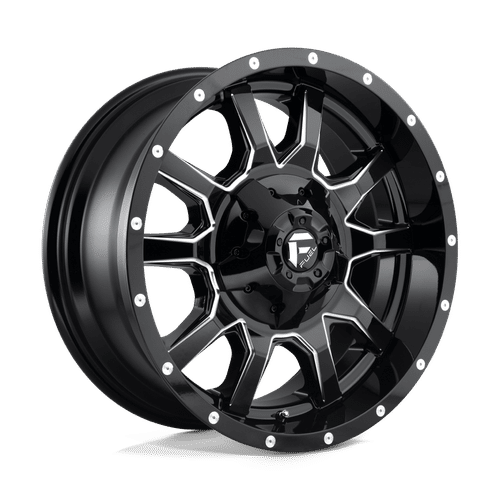Fuel GLOSS BLACK MILLED D627 20x9 8x180 Wheels