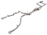 AWE Tuning 2025+ RAM 1500 RHO 3.0 I6 TT 0FG Dual Rear Exit Cat-Back Exhaust - Chrome Silver Tips