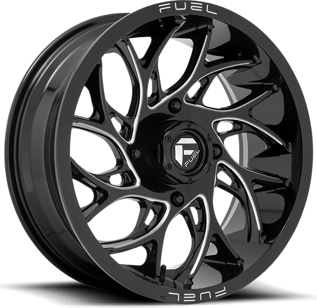 FUEL D204 RUNNER 22x7 4x156 13 POLISHED