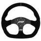 PRP Comp-R D-Shape Suede Steering Wheel - Blue