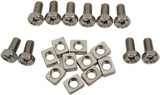 Yuasa 12mm Large Stainless Steel Hex Bolt for GYZ20H/HL/GYZ32HL - 5 Pack