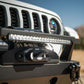 DV8 Offroad 20in Halo Elite Single Row Light Bar with Accent Light - White/Amber