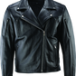 River Road Ironclad Classic Leather Jacket Black - Small