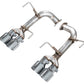 AWE Tuning 22-25 Subaru VB WRX Track Edition Axle-Back Exhaust - Chrome Silver Tips