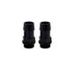 Mishimoto 2pcs. M20x1.5 3/4in Aluminum Catch Can Fitting - Black