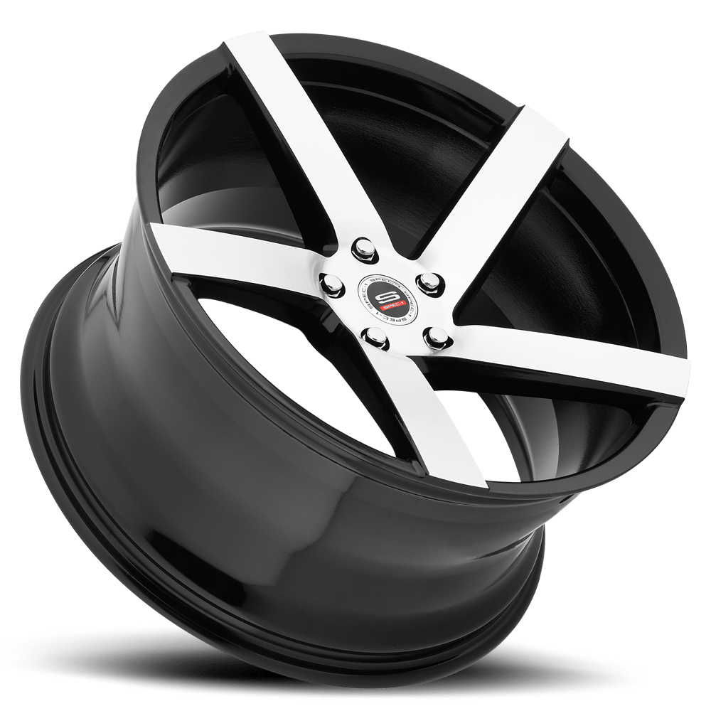 SPM-80 20x9 5x112 32 Gloss Black Machined