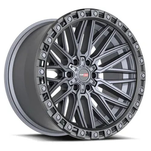 VORTEK Matte Titanium Black Bead Ring VRT-608MTB 20x10 6x135/6x139.7 Wheels