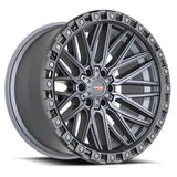 VORTEK Matte Titanium Black Bead Ring VRT-608MTB 20x10 6x135/6x139.7 Wheels