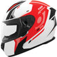 THH Helmets T810S Hayate Pearl White/Red - XS