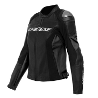 Dainese Racing 4 Lady Leather Jacket Perforated Black/Black Size - 48