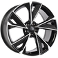 ART Replica 231 Gloss Black - Machined FaceR23120001 | Size: 20x9.0 | Bolt Pattern: 5x112 | Offset: 25 | Center Bore: 66.5