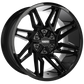 Ruffino HARD Voodoo Gloss BlackRUF5420004 | Size: 20x10.0 | Bolt Pattern: 6x135/6x139.7 | Offset: -12 | Center Bore: 87.1