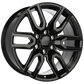 ART Replica 270 Gloss BlackR27020001 | Size: 20x9.0 | Bolt Pattern: 6x139.7 | Offset: 27 | Center Bore: 77.8