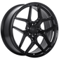 Ruffino Vader Gloss BlackRUF5520002 | Size: 20x8.5 | Bolt Pattern: 5x114.3 | Offset: 35 | Center Bore: 73.1