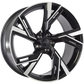 ART Replica 230 Gloss Black - Machined FaceR23019001 | Size: 19x8.5 | Bolt Pattern: 5x112 | Offset: 28 | Center Bore: 66.5